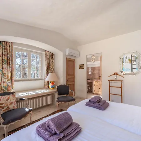 Vue Exceptionnelle Golfe De Saint -tropez Piscine 6ch 6 Sdb 12 Personnes * סן-מקסים