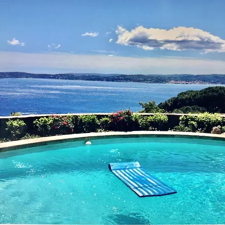 וילה Vue Exceptionnelle Golfe De Saint -tropez Piscine 6ch 6 Sdb 12 Personnes *