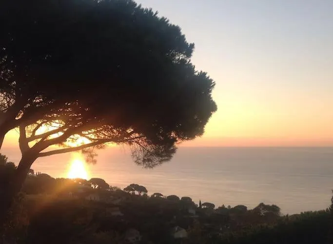 Villa Familiale Vue Exceptionnelle Golfe De Saint -tropez 6ch 6 Sdb 12 Personnes *